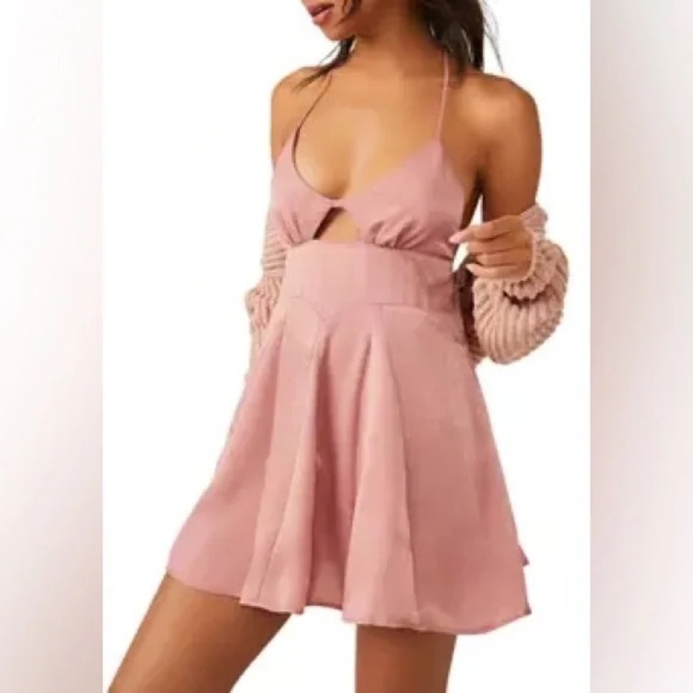 Free People | Good Catch Mini Slip Dress Size Medium